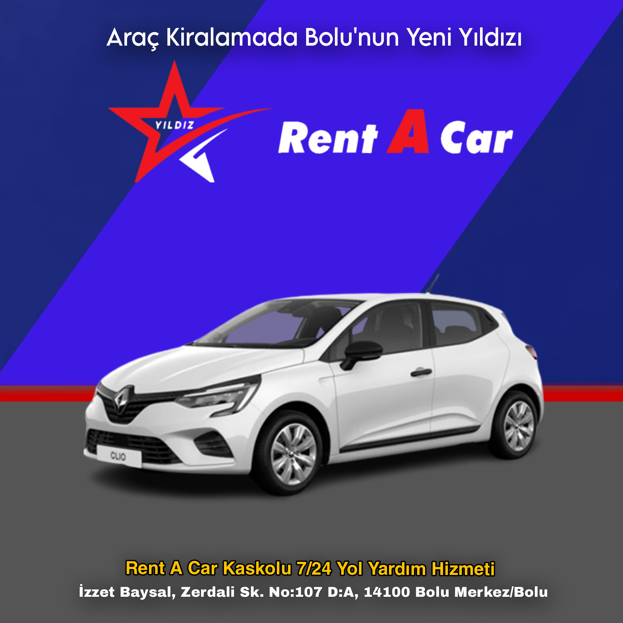Yıldız Rent A Car | Bolu Merkez Araç Kiralama | Bolu Merkez Oto Kiralama | Bolu Merkez Rent A Car | Bolu Merkez Günlük Araç Kiralama