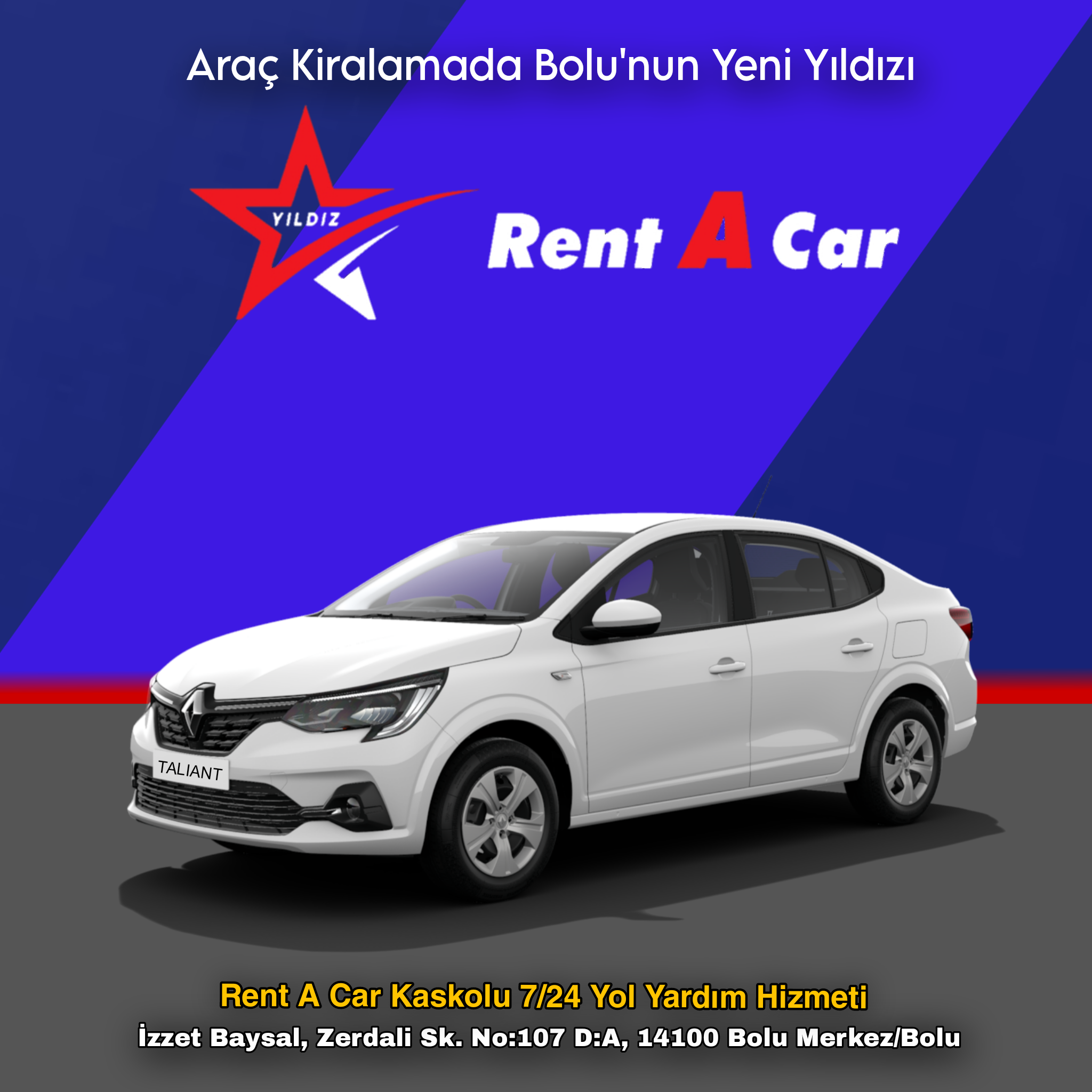 Yıldız Rent A Car | Bolu Merkez Araç Kiralama | Bolu Merkez Oto Kiralama | Bolu Merkez Rent A Car | Bolu Merkez Günlük Araç Kiralama